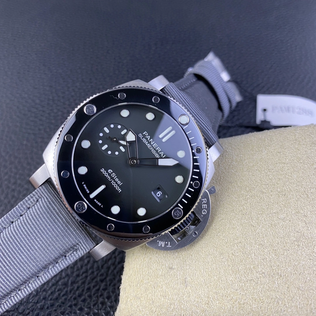 CBD Factory Panerai Submersible QuarantaQuattro 44mm Grigio Roccia (PAM01288) 1:1 Super Clone – DDP.900 Movement BestValue 391